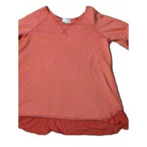 Soft Surroundings Coral Tunic Size L